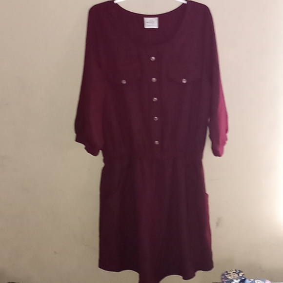 Lila Medium maroon dress - Picture 1 of 4